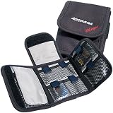 Adorama Slinger Digital Memory Case 8, Holds 8 Cards, Batteries & a Card Reader, Black.