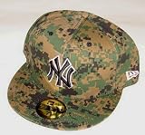 New York Yankees New Era Camo Fitted Hat Cap