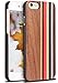 iPhone 6/6s Wooden Case - VENA® [NEU Tone] Ultra Slim Genuine Wood Backplate Hybrid Case for Apple iPhone 6/6s (4.7