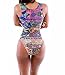 AWEIDS Sexy One-piece Bodysuit Swimming Suit Un-laced up Beachwear