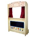 Floor Model Wooden Puppet Theater