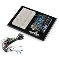 Official Arduino UNO with Breadboard, Jumper Wires and Quality Baseplate