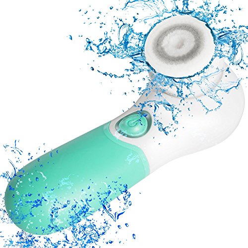 LAVO Giro Face Cleansing Brush - HIGH QUALITY, New Colors! Exfoliator for Facial Microdermabrasion - Pore Minimizer, Blackhead Remover, Acne Scar Treatment, Dark Spot Corrector - for Men and Women