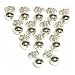 Sterling Silver 6mm Ball Earrings & Ear Backs Jewelry