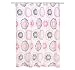 Dwellstudio Shower Curtain, Zinnia Rose