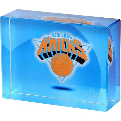 NBA New York Knicks Shadow Design Team Logo Desk Ornament/Paperweight