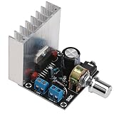 DROK® Micro TDA7377 DC12V Digital Audio Power Amplifier 35W+35W 2.0 Dual-channel Stereo Amp Board Amplify Module for 20-120W 3''-10'' Bookshelf Speakers Floor Speakers