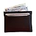 Minimalist Front Pocket Wallet Slim Men Leather Credit Card Holder