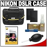 Nikon Starter Digital SLR Camera Case - Gadget Bag with D5000 & D3000 Instr ....