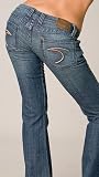 Frankie B. - Frankie B Kato Embossed Empire Jean