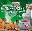 Gold Kili All Natural Instant Ginger Caffeine Free Herbal Tea Drink Sampler Pack (20 Sachets) - 12.6 Oz