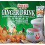 Gold Kili All Natural Instant Ginger Caffeine Free Herbal Tea Drink Sampler Pack (20 Sachets) - 10.25 Oz
