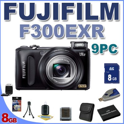 Fujifilm FinePix F300EXR Digital Point and Shoot 