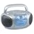 Daewoo CD Radio Cassette Player Recording Portable AM FM Stereo LED Display 1.2W x 2RMS Ref TP463