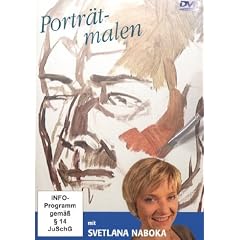 Portraitmalen in �l mit Svetlana Naboka