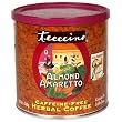 Teeccino All-Purpose Grind, Almond Amaretto, Caffeine Free Herbal Coffee, 8.5-Ounce Cans (Pack of 6)