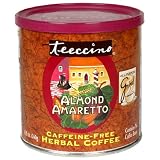 Review Teeccino  / Teeccino All-Purpose Grind, Almond Amaretto, Caffeine Free Herbal Coffee, 8.5-Ounce Cans (Pack of 6)