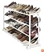 Whitmor 6780-3139-WHT White Resin 20 Pair Shoe Rack
