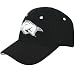 Zephyr Arkansas Razorbacks Black Silver Lining Fitted Hat