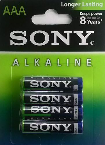 4 PACK TRIPLE A AAA NEW LONGER LIFE SONY BATTERIES