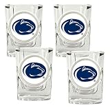 Penn State Nittany Lions 4-Piece Square Shot Glass Set