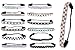 Native American Pattern Elastic Stretch Seed Bead/ Fabric/ Lace/ Crystal Hair Accessories