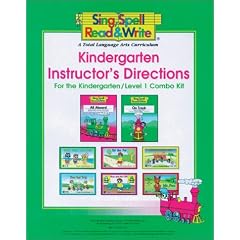 Sing, Spell, Read and Write : Kindergarten Level 1 Combo Kit