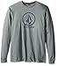 Volcom Men's Stone Logo Branded Long Sleeve T-Shirt