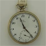 Vintage Antique watch: Omega Metal Vintage Pocket Watch, 1930's by Swiss