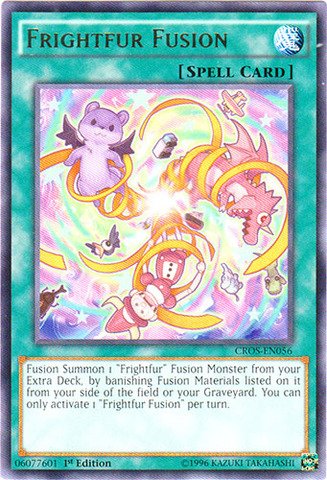 Yu-Gi-Oh! - Frightfur Fusion (CROS-EN056) - Crossed Souls - 1st Edition - Rare