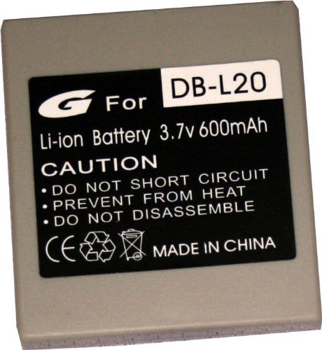 Bilora GPI 654 Li-Ion Akku f&uuml;r Sanyo DB-L20 Preisvergleich
