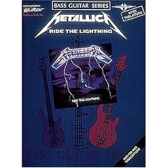 Ride the Lightning. E-Bass, Tabulatur: Ride the Lightning: Bass Guitar and Vocal (Bass Guitar) (Taschenbuch)
