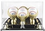 Los Angeles Angels of Anaheim Golden Classic Three Baseball Logo Display Case