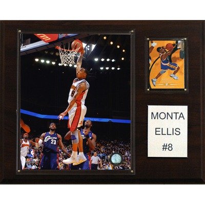 NBA Golden State Warriors Monta Ellis Photo Player Plaque