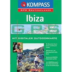 Ibiza, 1 CD-ROM Digitale Outdoorkarte. F�r Windows 95/98/2000/NT/XP. Per Mouseklick Touren planen und Distanzen messen. Inkl. KOMPASSkompakt, dem informativen Guide f�r ihre Unternehmungen