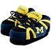 Michigan Wolverines Navy Blue Sneaker Slippers