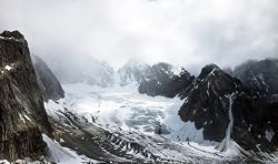 Astounding Parade of Rock Towers Above Alaska's Denali National Park - Unforgettable 16x20 Photographic Print by Carol M. Highsmith