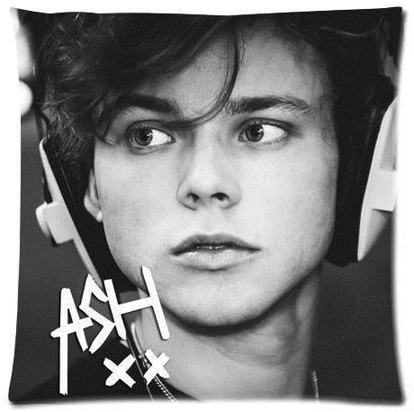 xusuzhi Brand New Ashton Irwin 5SOS Pillow Case Cushion Cover Protector 18 x 18 Inch