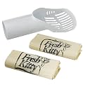 Fresh Kitty Easy Scoop Litter Box Cleaner with 50 Super Scoop Bags