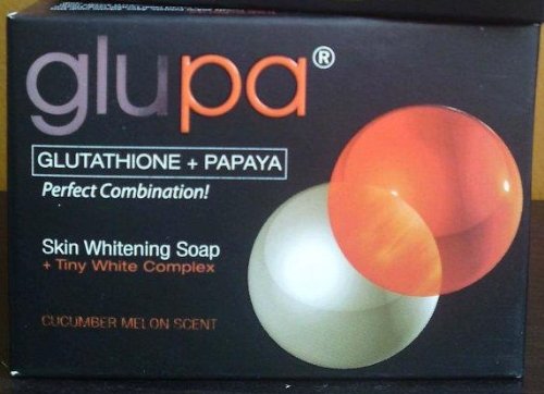 Glupa Skin Whitening Soap (Glutathione + Papaya)