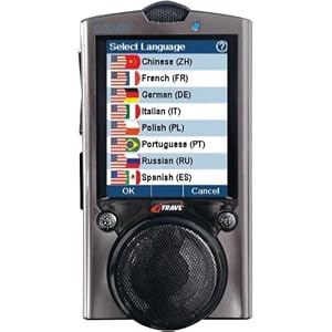 Ectaco iTRAVL NTL-9C Multilingual Speech to Speech Translating Talking Dictionary, Ultimate Travel PhraseBook (Bidirectional English to from Chinese, French, German, Italian, Polish, Portuguese, Russian & Spanish)