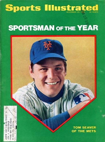 Tom Seaver Unsigned Sports Illustrated Magazine - December 22, 1969