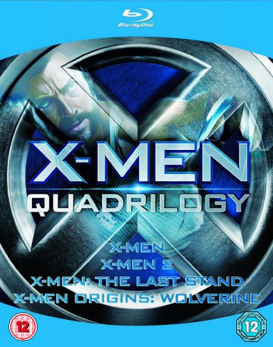 X-Men Quadrilogy - X-Men, X-Men 2, X-Men: The Last Stand, X-Men Origins: Wolverine [Blu-ray]