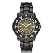 Traser P6507.A80.3R.17 Men's Black Titanium Olive Dial Quartz Watch from Traser
