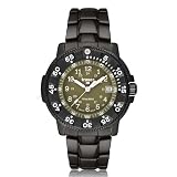 Traser P6507.A80.3R.17 Men's Black Titanium Olive Dial Quartz Watch Reviews