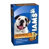 IAMS Weight Control Biscuits for Dogs, 4-Pound Bags (Pack of 6)