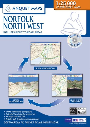  : Anquet Norfolk NW 1:25000 (PC)