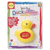 Cuckoo Alex Rub A Dub Duck Bath Thermometer