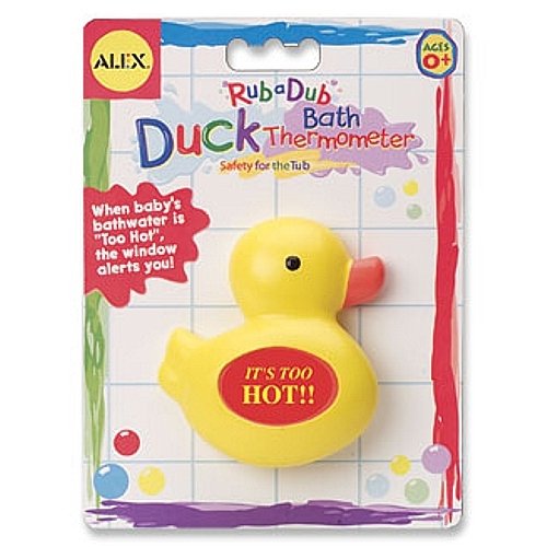 Childrens Toyshop  Toys : Cuckoo Alex Rub a Dub Duck Bath Thermometer