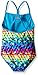 Speedo Women's Muscle Back Logo Endurance Lite Swimsuit, Zinnia, 7-8